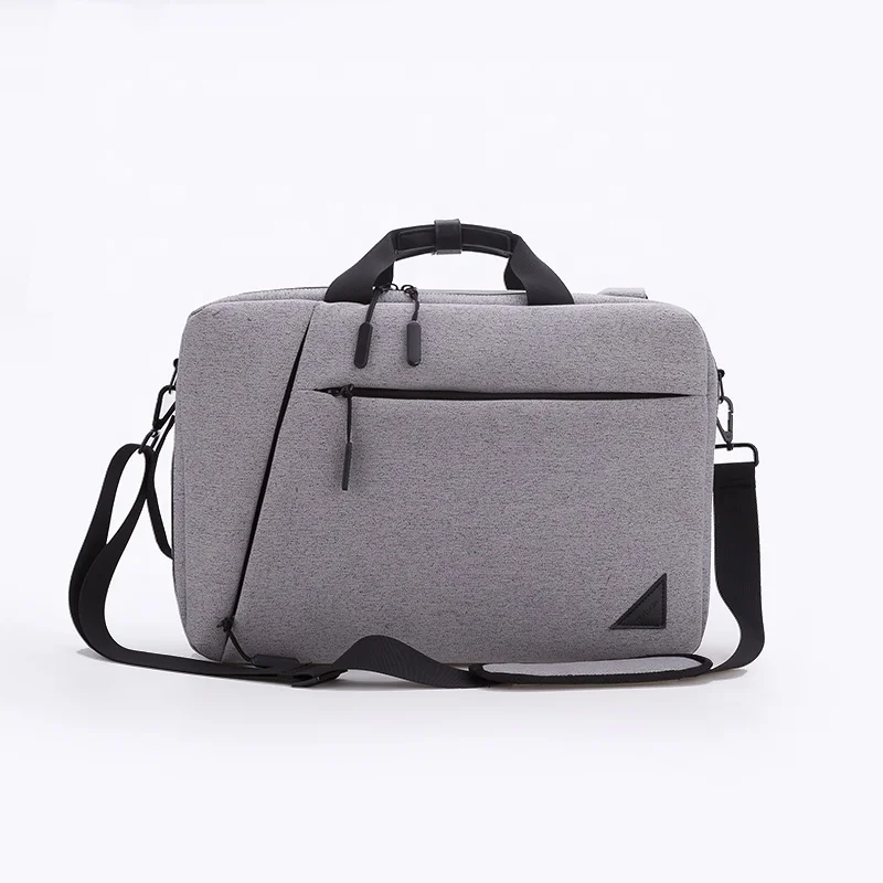 New Design Men Briefcase with Secret Compartment Canvas Shoulder Bag