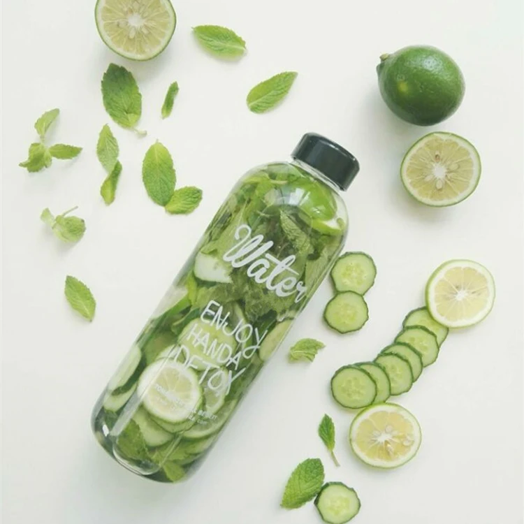 Whole Sale Glass Bottle Water Glass Borosilicate Bottle Water Shatterproof 22Oz Glass Jar Tumbler For Girls