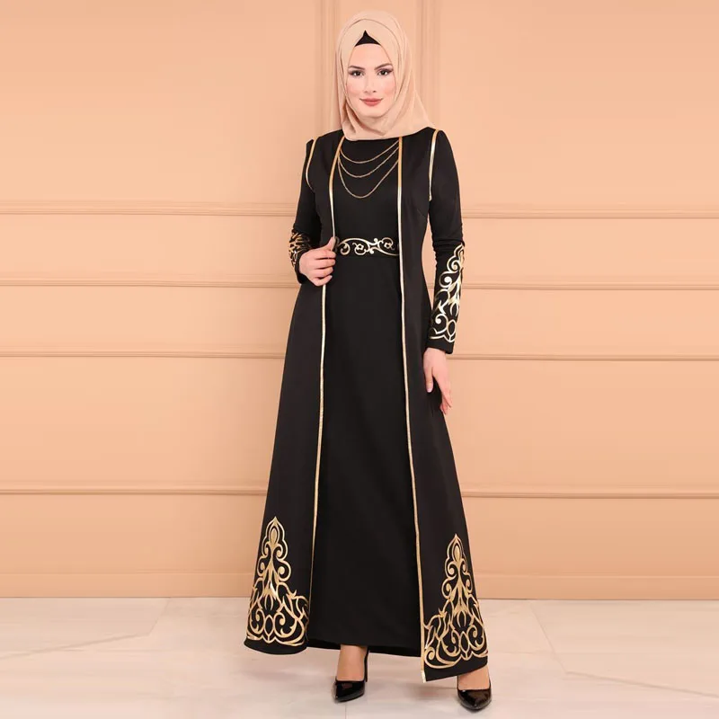 
MXCHAN two pieces set islamic clothing muslim dresses in 2020 dubai fashion burqa abaya 