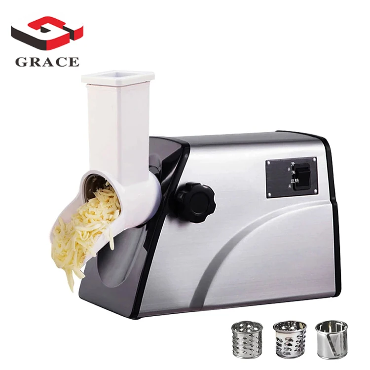 Измельчитель сыра GRACE электрическая автоматическая измельчитель mozzarella измельченная терка для бытовые ломтики