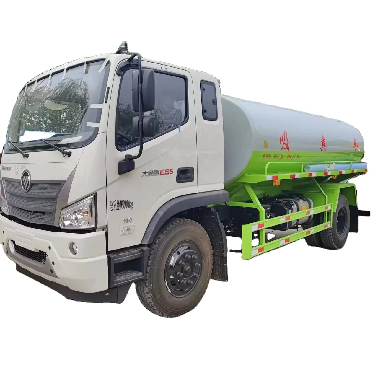 3-15 Fanglan brand suction truck with high suction capacity for septic tanks in breeding farms, large manure transport truck