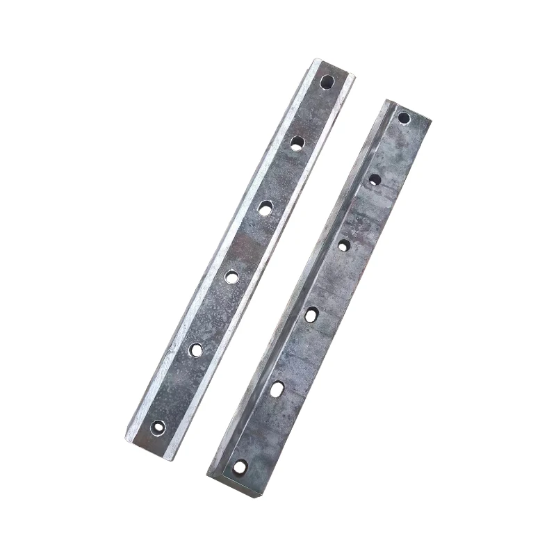 China supplier railway fish plate with 2 pcs plates and 4 sets bots and nuts used for 18kg rail