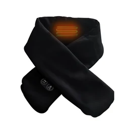 Fashion Smart Heated Neckerchief Winter Electric 3 Levels Temperature Warming Self Heating Scarf