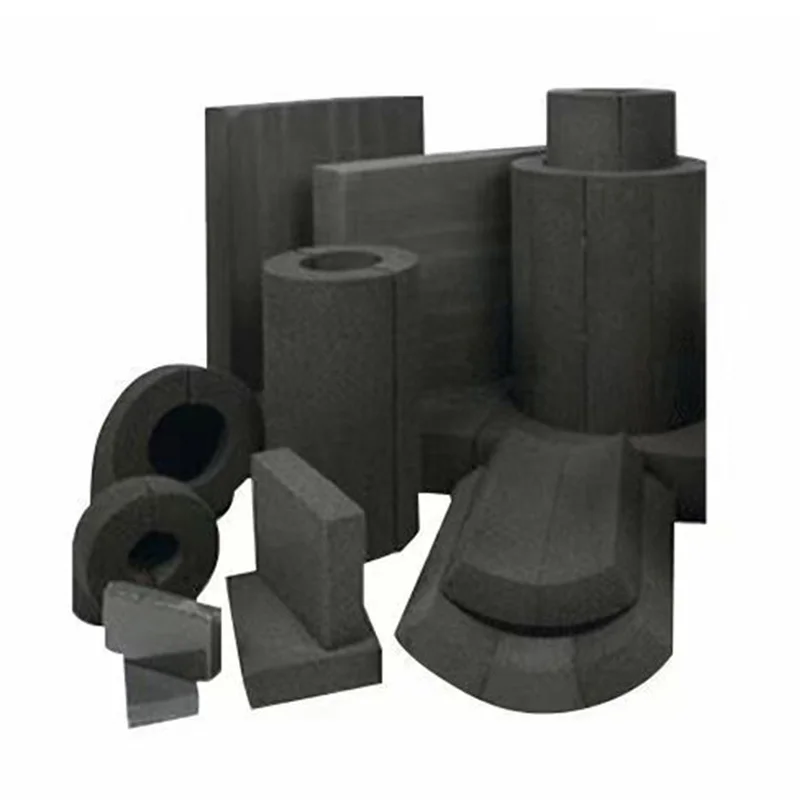 100mm Foam glass fireproof black rigid wall insulation cellular foam glass insulation board