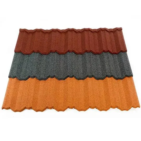 qianyuan high quality stone coated metal roof tiles tile roof coffee color roof tile