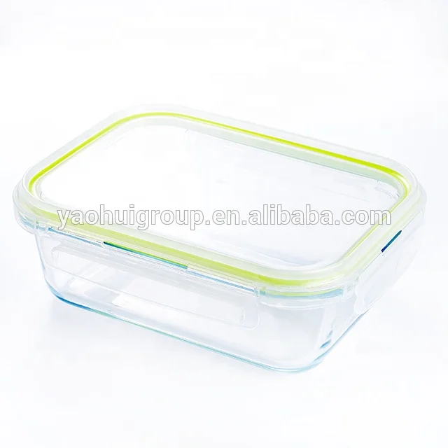 top selling wholesale glass container with low price glass food storage