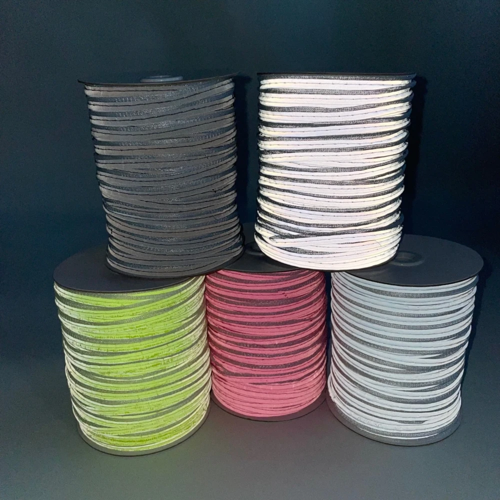 1cm Sew on Reflective Piping/flash reflection tape Stock available