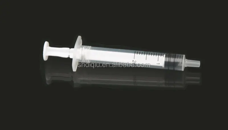 Hot sale  2ml single packing disposable sterile syringe