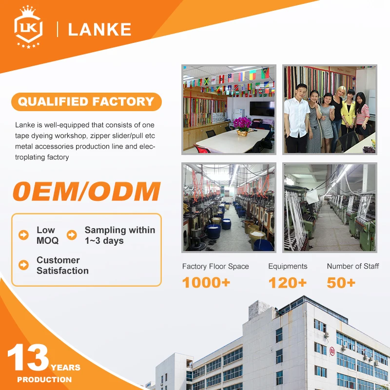 Heavy Duty Close End Brass Metal Zipper Private Label Bag Accessories Brass Teeth Industrial Metal Zipper For Bag