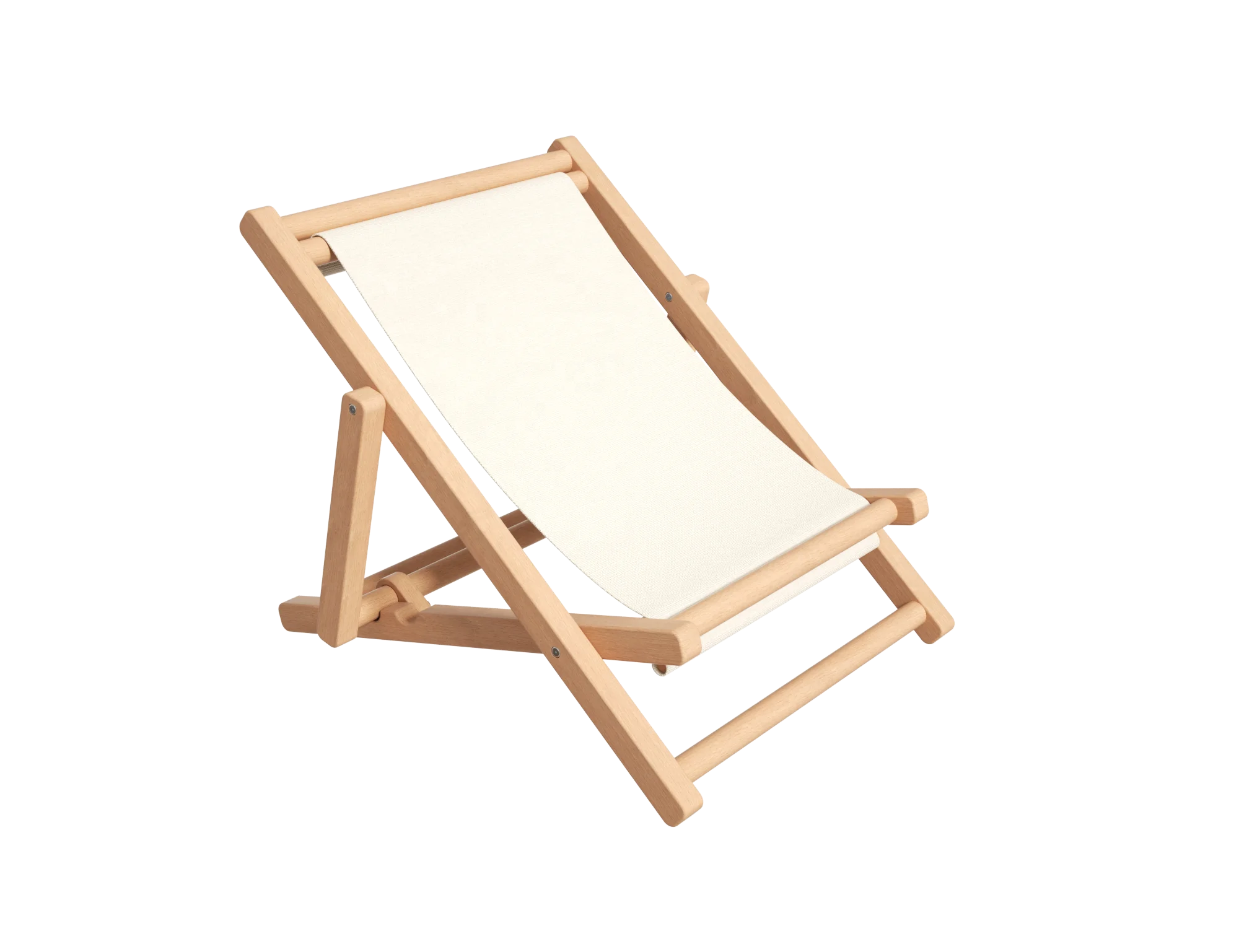 High quality sea chairs Factory wholesale foldable wooden portable folding reclining beach camping set kids deck chair for girl