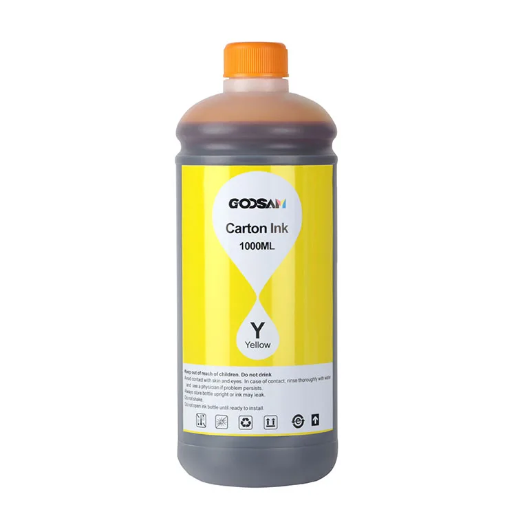 Goosam Carton Box Paper Cup Printing Bulk Refill Pigment Ink For HP 452 HP452 Printer