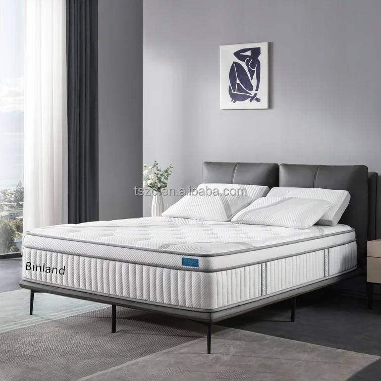 King Twin queen Size Bed Double Sleeping Well Single Double pillow top Memory Foam Pocket Spring Mattress mattresses price