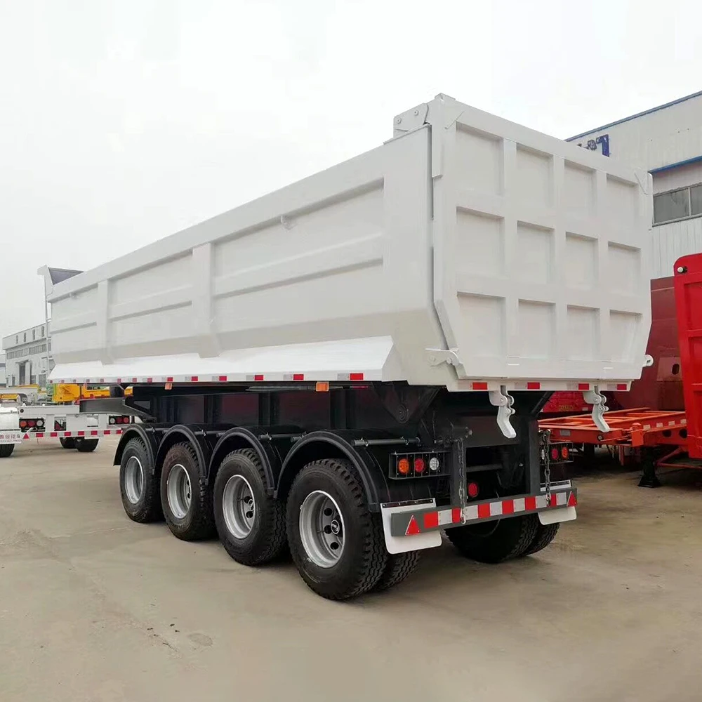 Mining Sand Dumper Rear Tipper Dumper Semi Trailer Dump Truck for Sale