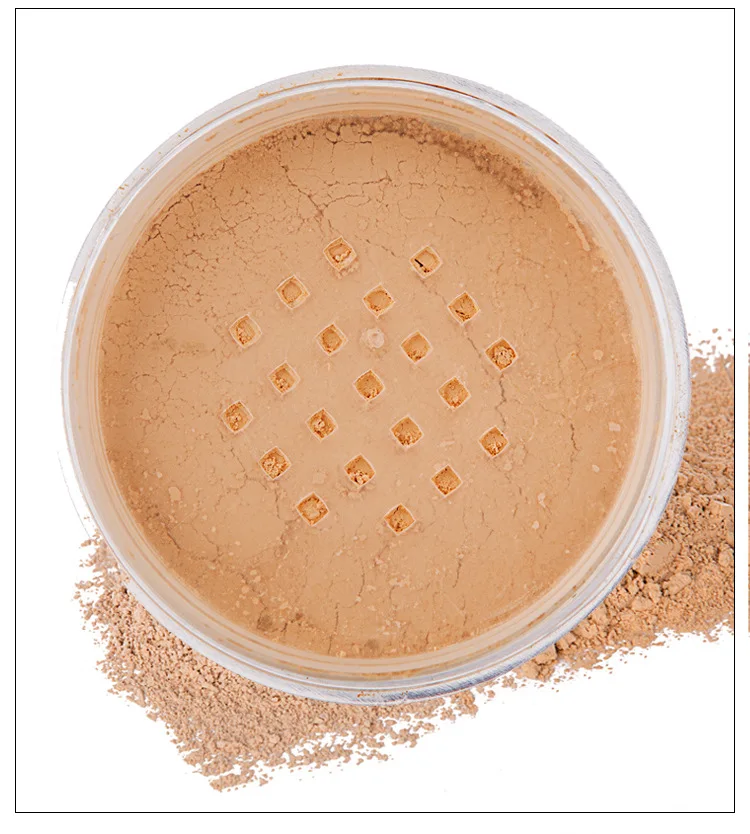Waterproof Foundation Face Base Makeup Loose Powder Professional Private Label Oil Control Setting Mineral Powder