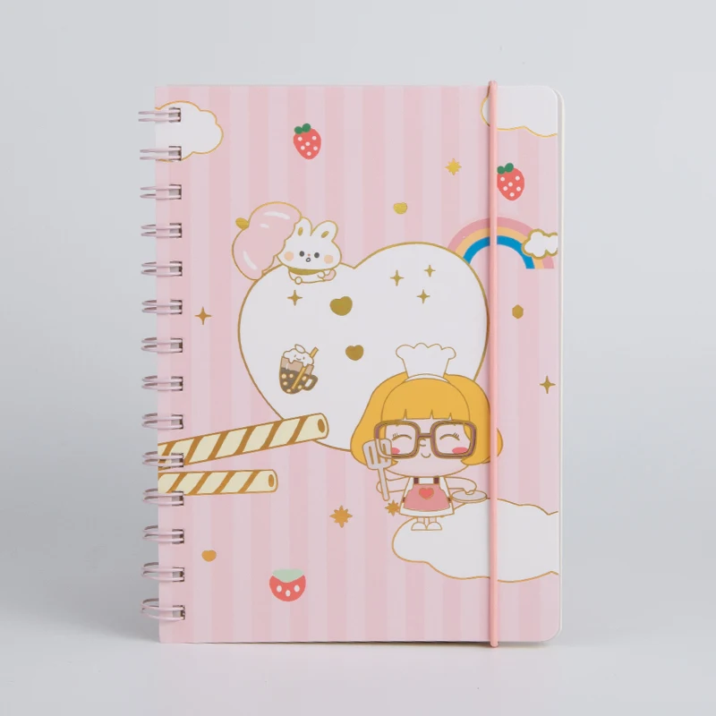 Miramia turns the coil on its side budget planner notebook smart  university notebook with pen