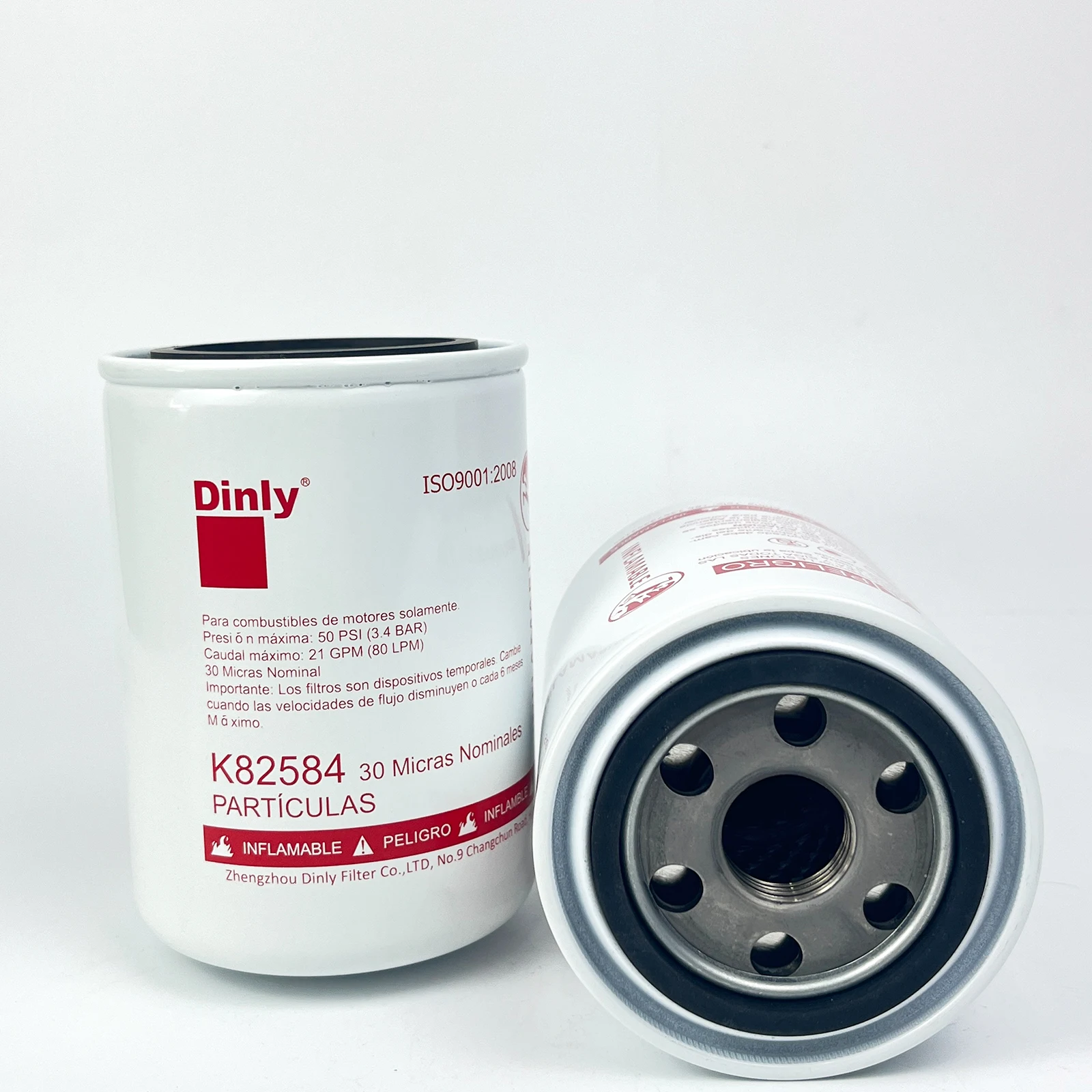 High Precision Fuel Dispenser Filter K82584-30 High Flow Fuel Filter for Mobile and Stationary Fuel Pump Dispenser