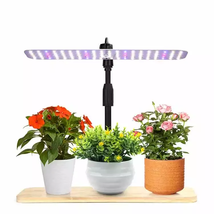 24 W Full Spectrum For Indoor Plants With 10 Levels Cyclic Dimming & 3/9/12H Timer LED Grow Light manufacturer