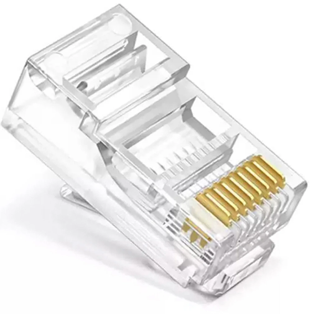 Hot Selling China Factory Cheap Price Utp Ftp Cat5e Cat6 Cat6a Rj45 8p8c End Pass Through Plug- Connector