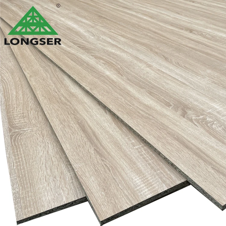 Melamine Laminated Particle Board 1830*15 Mm Melamine Particle Board Chipboard Laminated
