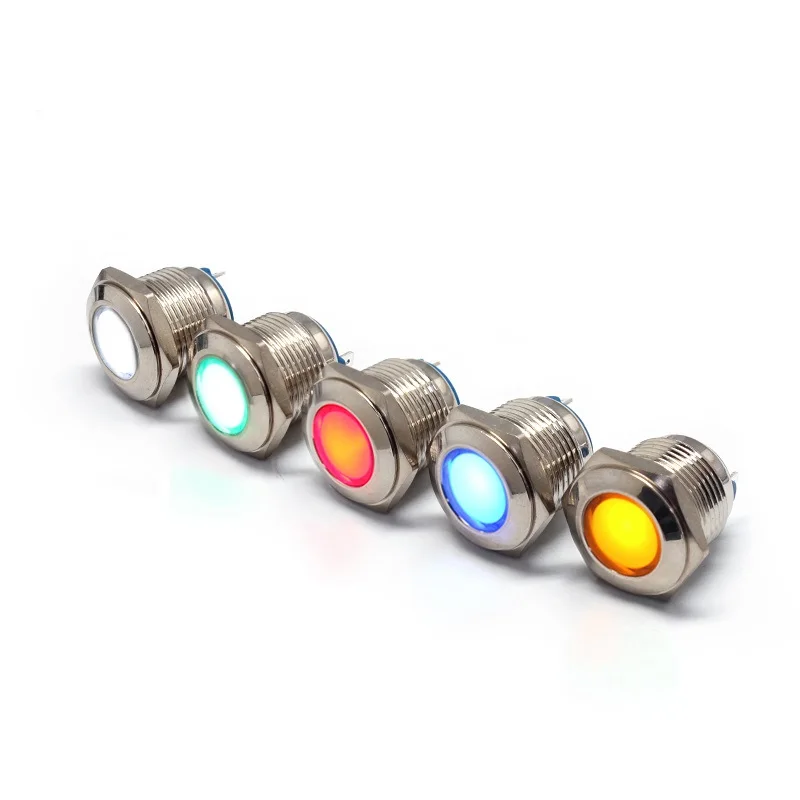 FILN 16MM 24V metal Medical equipment LED pilot lamp LED Indicator Light green outdoor led panel equipment light