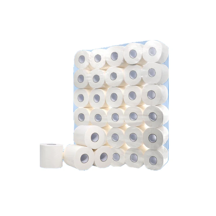 Wholesale OEM / ODM Bulk Pack Toilet Tissue Paper Roll 2ply Virgin Pulp (1600511072942)