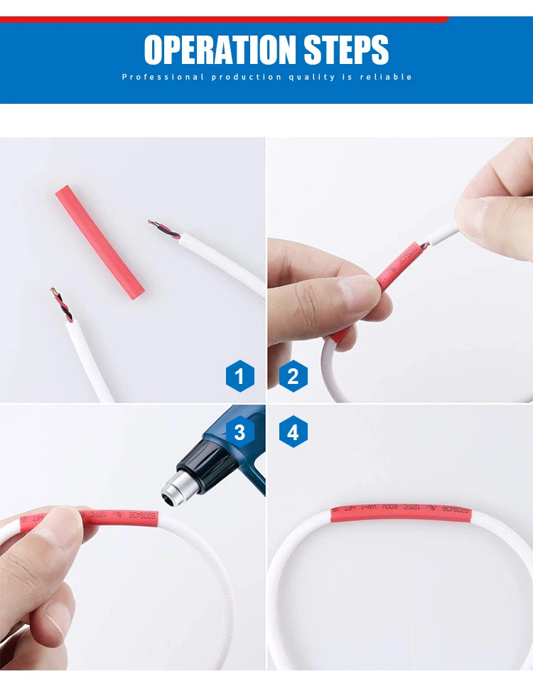 530pcs Heat Shrink Tubing Insulation Shrinkable Tubes Assortment Electronic Polyolefin Wire Cable Sleeve