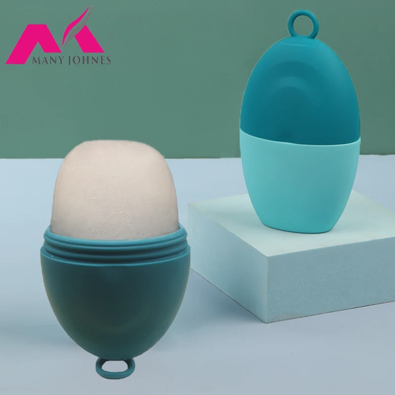 Face Massage Cooling Silicone Facial Ice Cube Roller Face Ice Maker for Face Facial Care