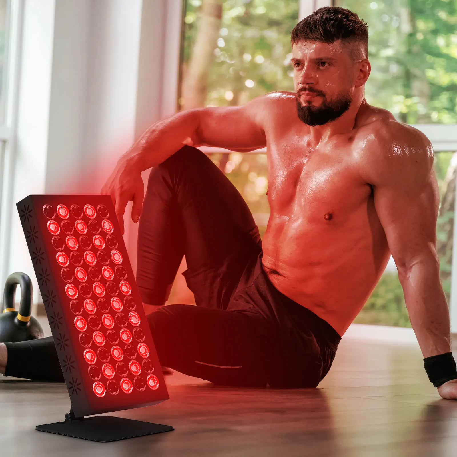Anti Wrinkle Home Use Red Light Therapy Lamp Muscle Recovery Led Red Light Therapy Full Body 660nm 850nm Led Red Therapy Light