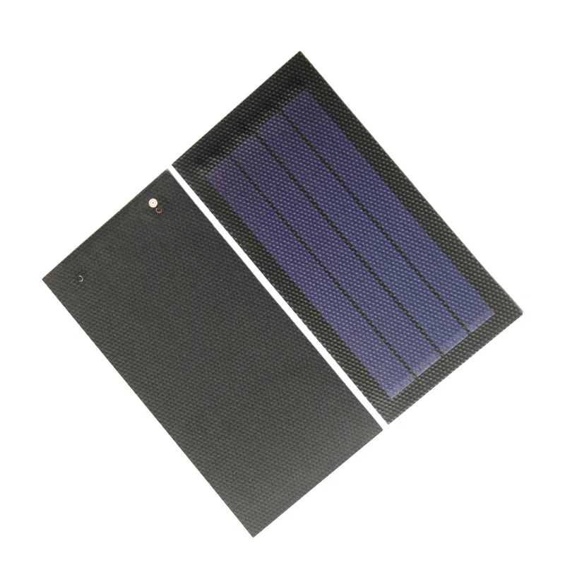BUHESHUI 1W 6V Amorphous Flexible Solar Panel  Solar Cell