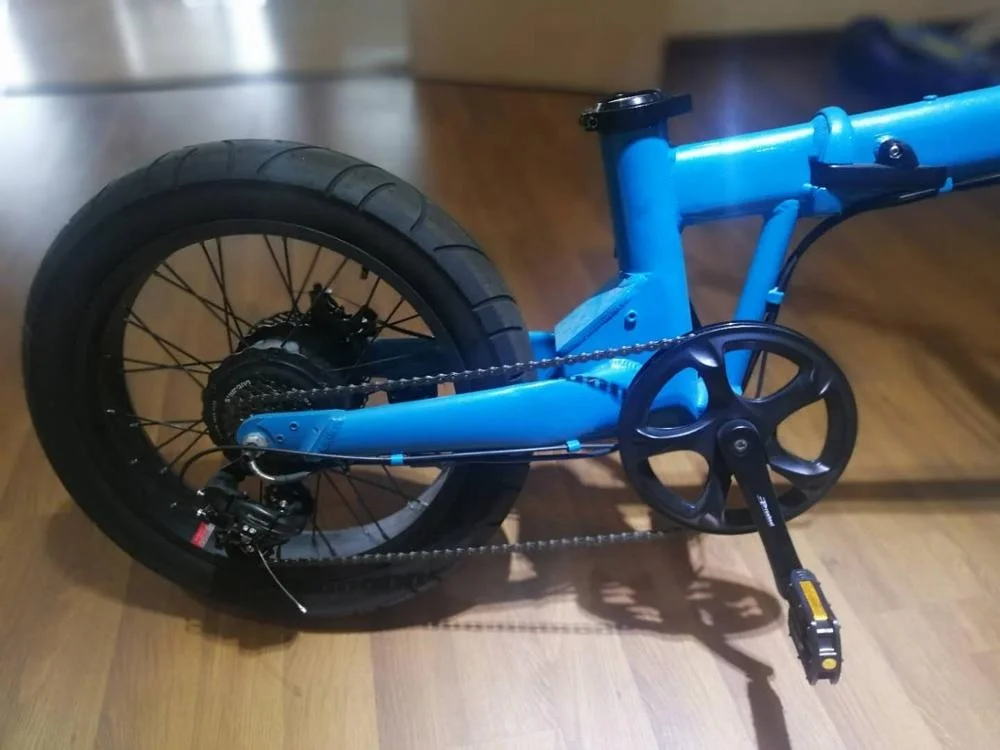 20 inch China factory  fat tire kit electric bike hidden Lithium Battery city e bike Folding Electric bicycle