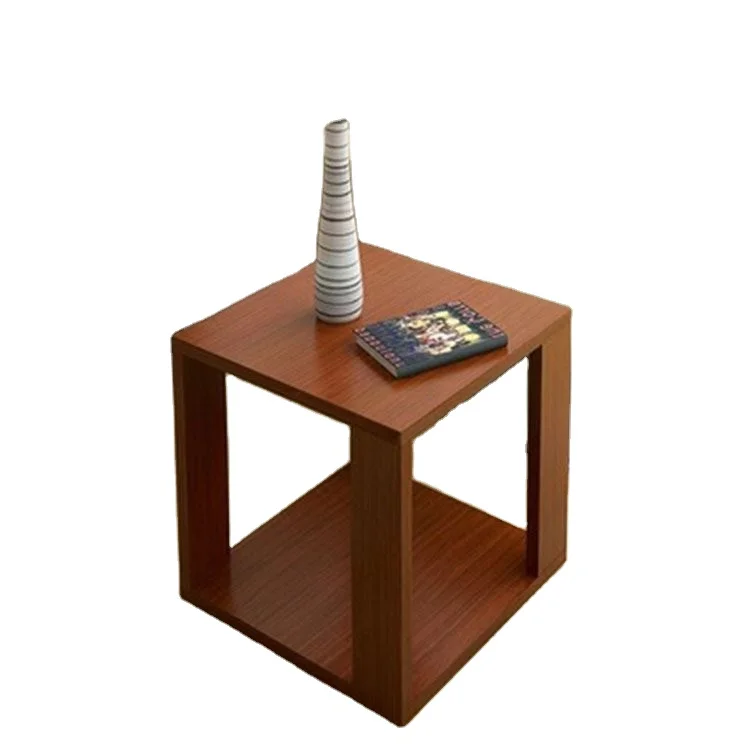 YQ JENMW Simple coffee table and bookshelf in the living room, convenient bedside table in the bedroom