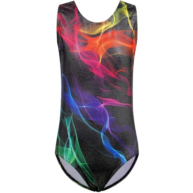 leotard gymnastics rhythmic organic cotton leotards kids leotardos para patinaje nias training big low o neck collar