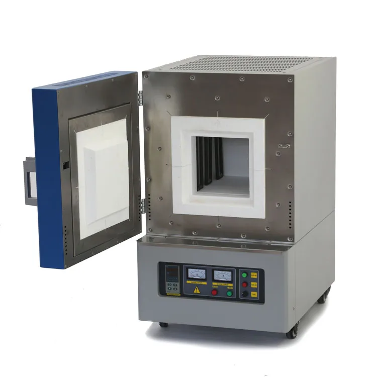 1800 degree Mini Lab Ceramic Kiln 1800c High Temperature Sintering Furnace With 30 Segments Programmable And PID Auto Controller