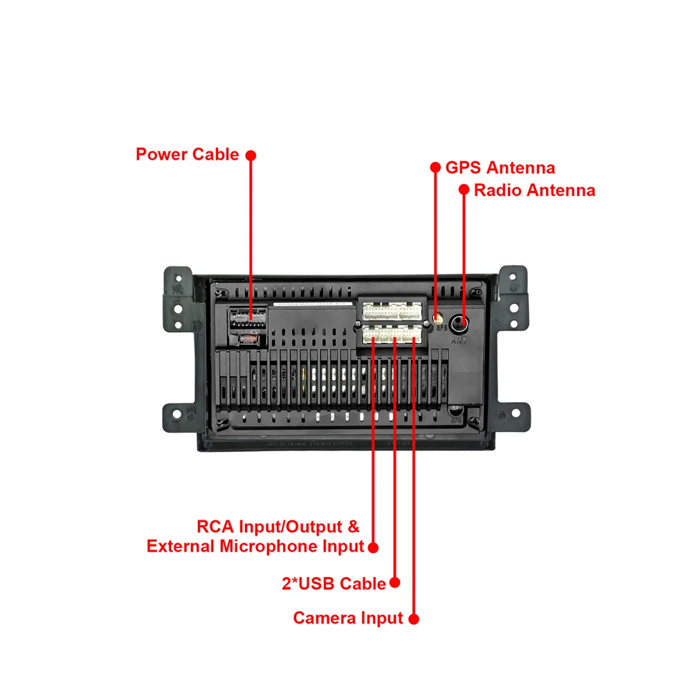 Для Защитные чехлы для сидений сшитые специально Suzuki Grand Vitara 2006-2013 Android 10 1 9-дюймовый мультимедийные аксессуары Автомобильный плеер GPS навигации автомобиля радио