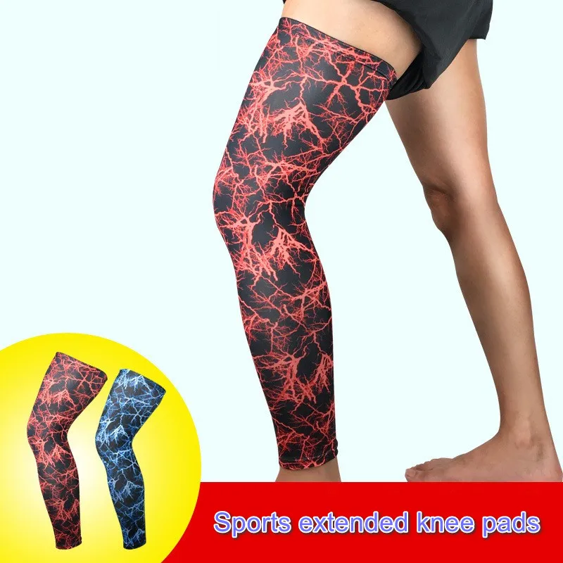 Full Leg Sleeves Long Compression Leg Sleeve Knee Sleeves Protect Leg Basketball,Arthritis Cycling Sport Football