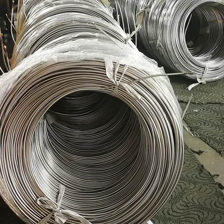 
High Quality Ss Bright Annealed 304 304l 316 316l Stainless Steel Welded Coiled Tube/tubing 