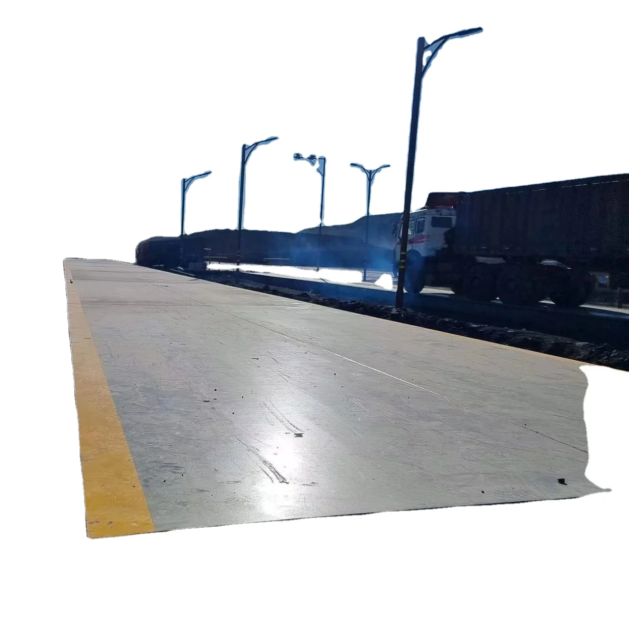 250t 3.4x40m Truck Scale Weighbridge Weighing Scale