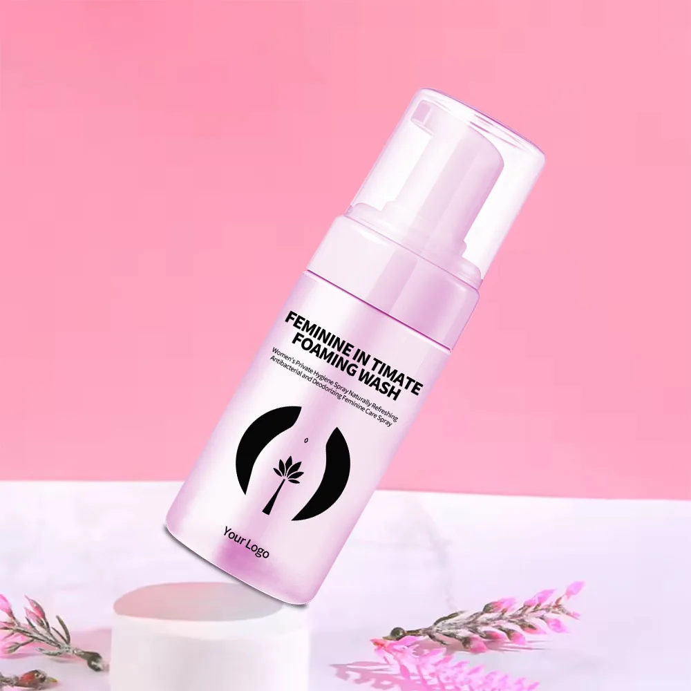 Rose Wash Feminine Hygiene Care Cleansing Mousse PH Balanced Vagina Cleanser Female Intimate care Deodorant Foam Cleaner