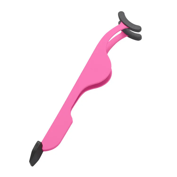 Multifunctional Eyelash Tweezers Eyelash Extension Tweezers Eyebrow Curler Tweezers With Silicone Head