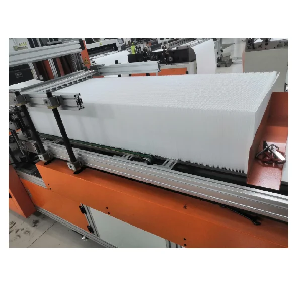 Mini manufacturing High Efficient Filter Pleating Equipment Mini Pleat Machine HEPA Pleater paper folding equipment