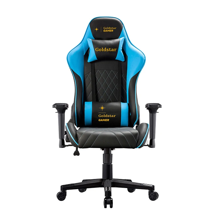 
Ergonomic metal frame adjustable back reclining max. 155 degree and any angle locking gaming chair 