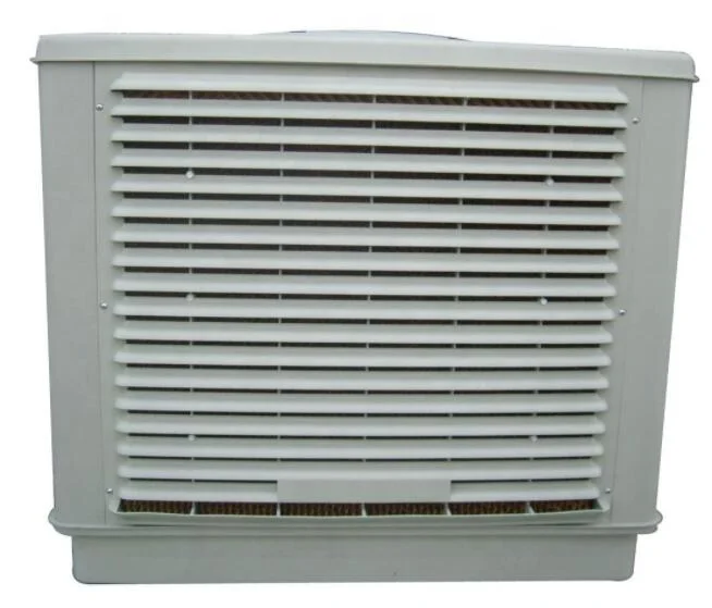 without freon evaporative air cooler wall-mounted 18000CBM/h down discharge up environmental