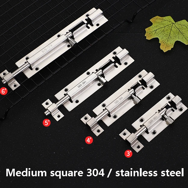 China supplier good price stainless steel 304 door bolt