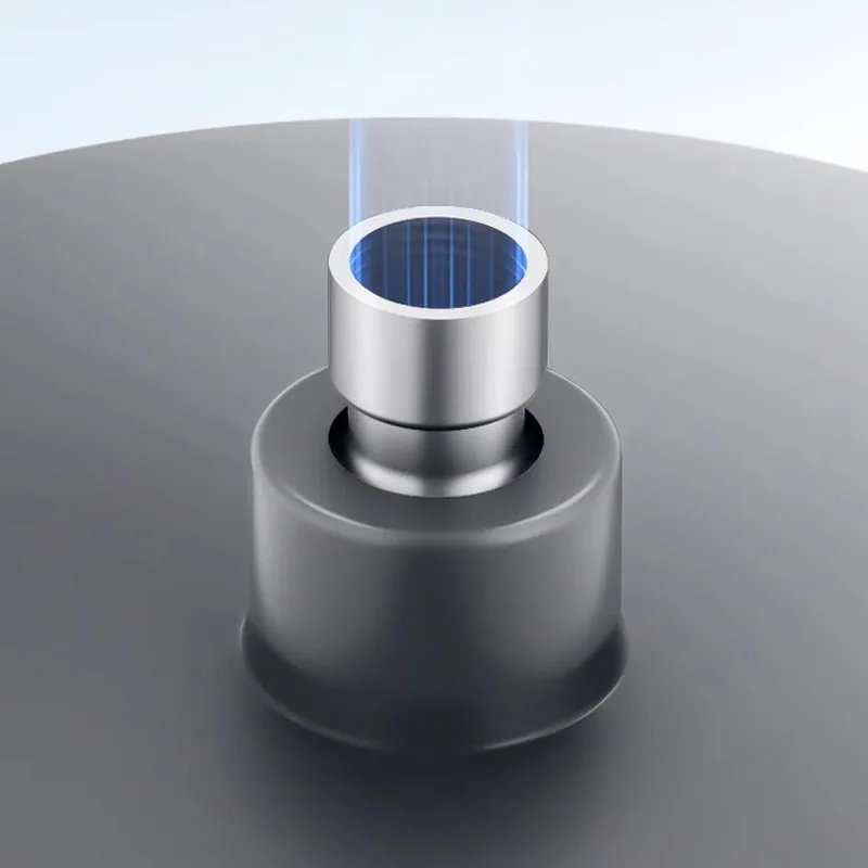 6 Modes Rainfall High Pressure Chrome Wall Mounted Single Functional Round ABS Rainfall Overhead Shower