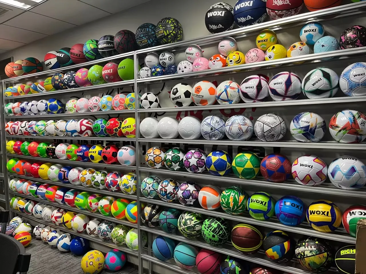 High quality machine stitched custom logo football soccer ball size 2 3 4 5 for training promotion