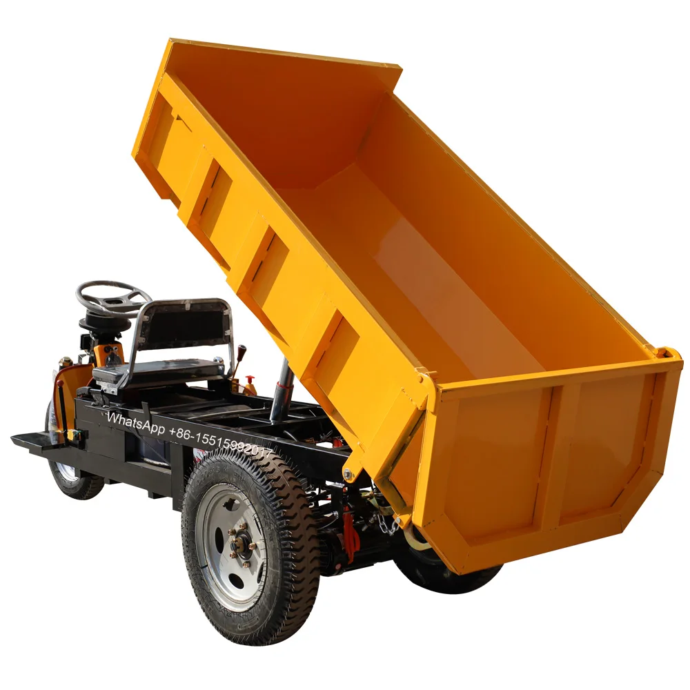 lianke 3 Wheel Dump Load Electric Tricycle/Electric Tractor Mini Dumper/Electric Dumper Tricycle For Cargo