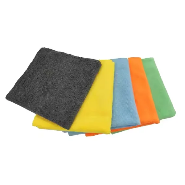 Eco-friendly 200gsm 300gsm Microfiber Polishing Towels Quick Dry Cleaning Cloths for Vehicle Abssorbent Car Microfiber Towels