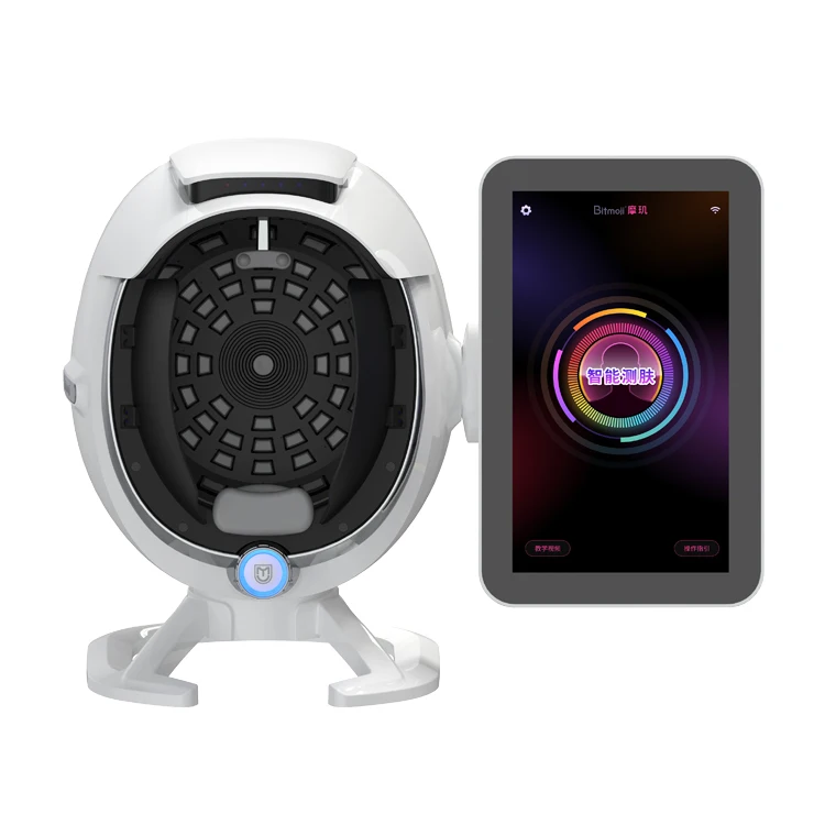 3d A6 Ai Intelligent Imager Skin Analyzer Machine 3d Skin Analyzer With Ipad Industrial Camera Wifi Connecting