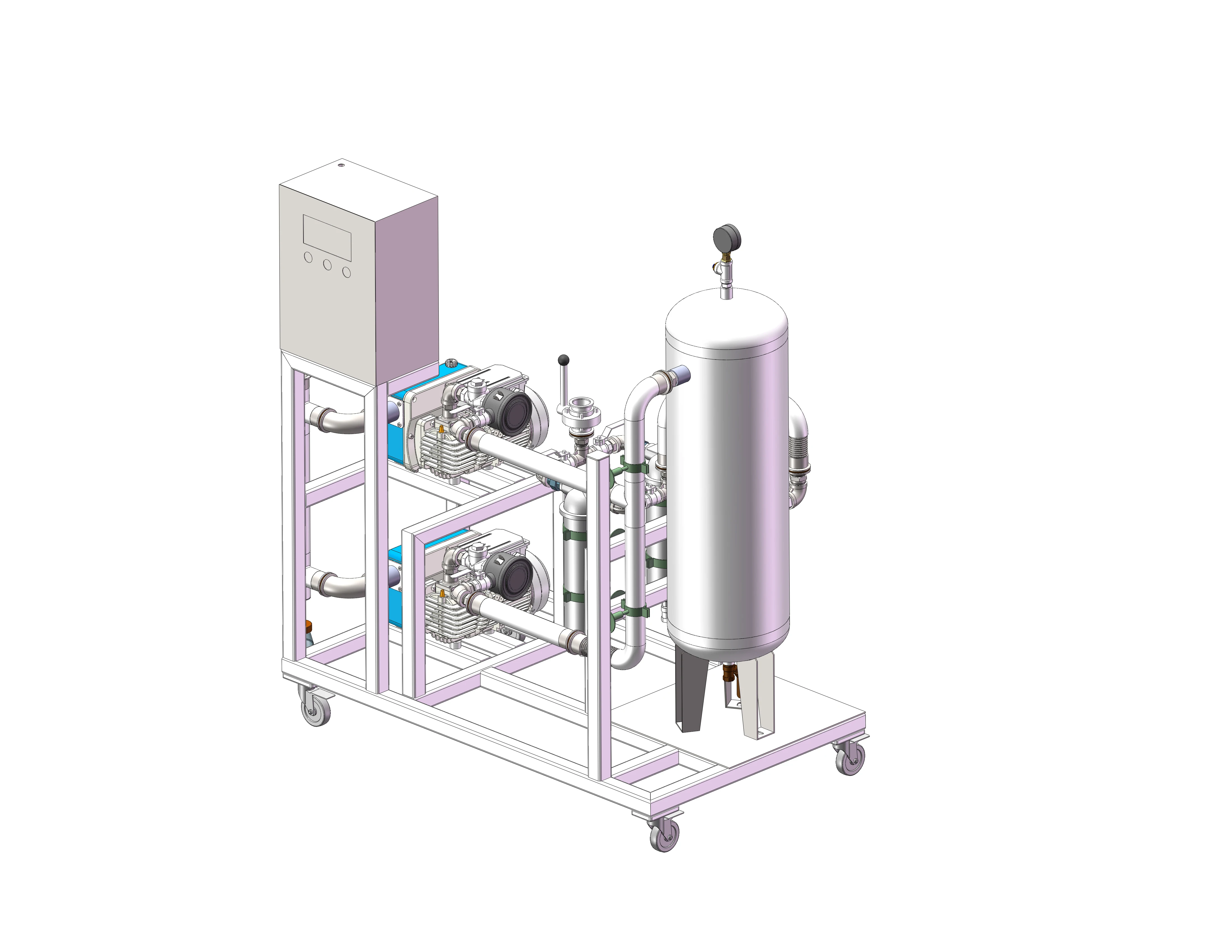 YMVR-3.0D medical vacuum negative pressure unit