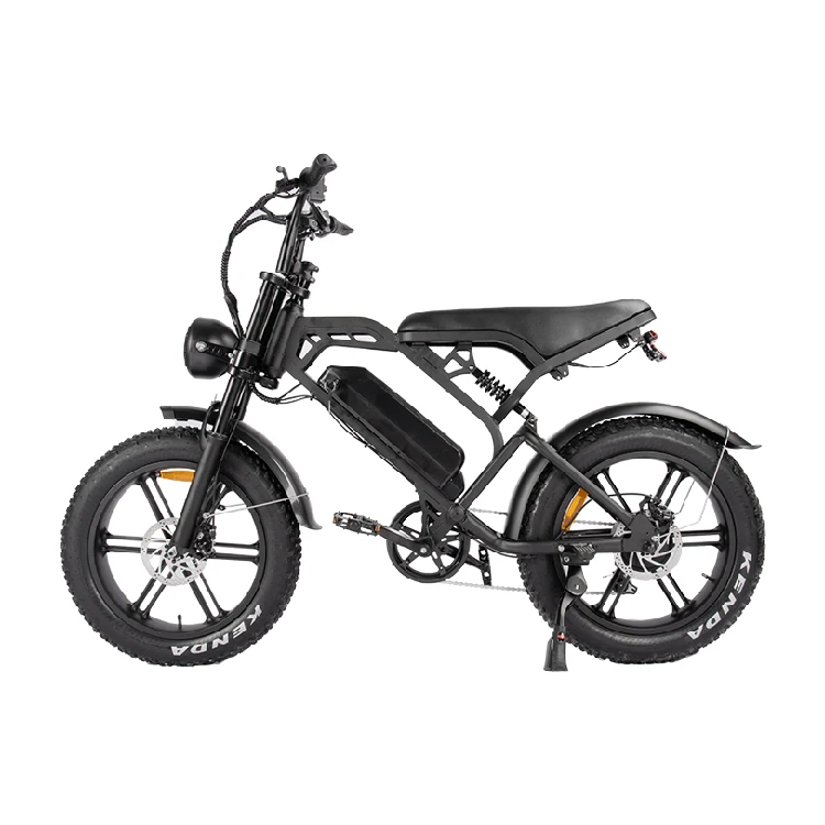 V20 Pro Электрический Fatbike с центральным двигателем 48 В 15ah стальной каркас литиевой батареей-доступен на складах NL EU US